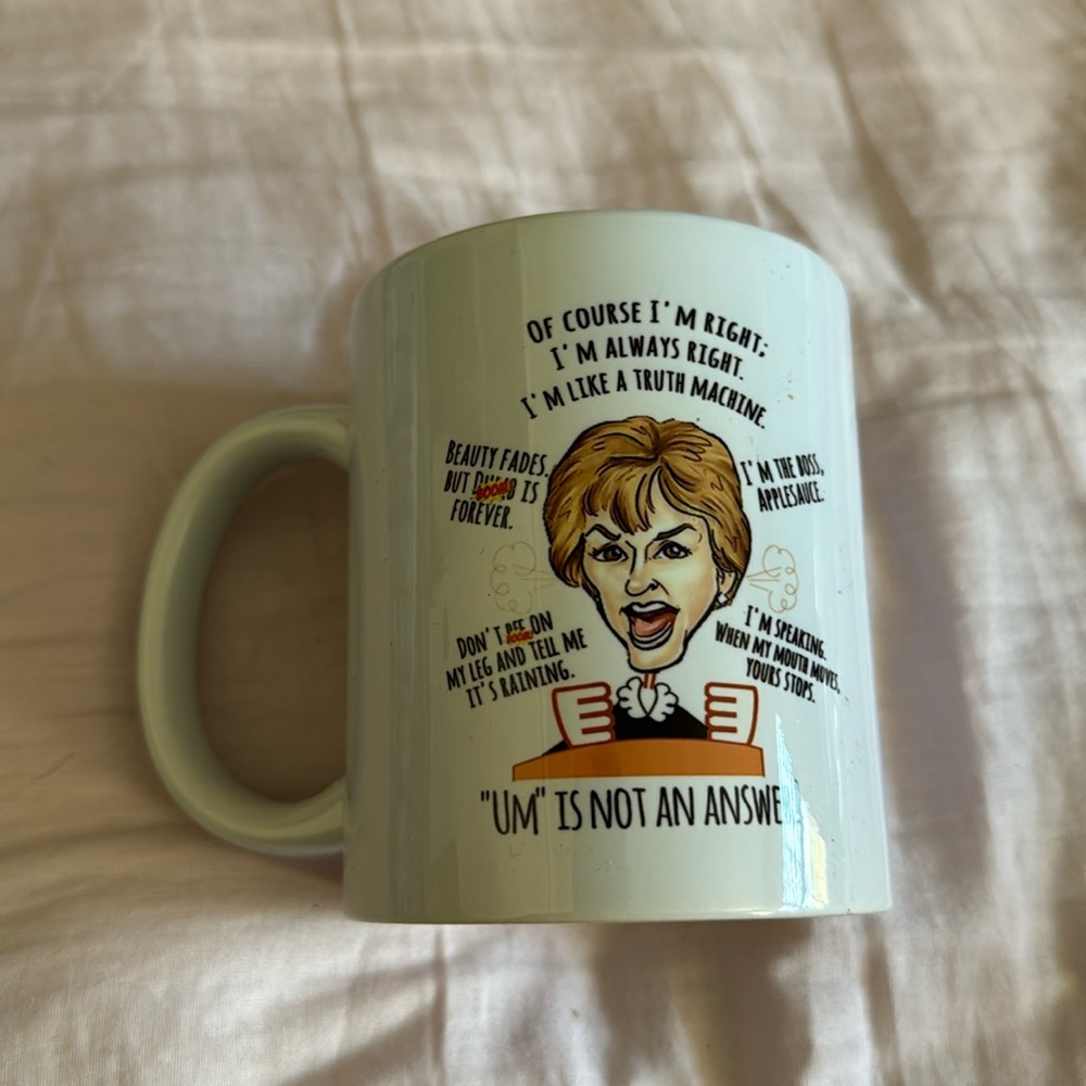 Judge Judy Coffee Mug